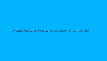 AFAMSO Móstoles. Asociación de enfermos de Alzheimer